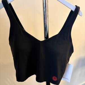NWT Lululemon x Pure Barre Align Tank, Black with Red PB Logo
